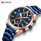 Curren 8445 Men's Multifunctional Waterproof Wrist