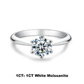 AnuJewel 1ct 2ct 3ct 5ct D-Farbe Moissanit Verlobungs
