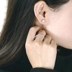 EWYA Luxury 2.2cttw 3mm Moissanite Full Enternity