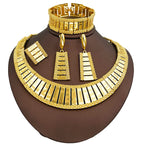 Dubai Jewelry Set Women Luxury Design High-end.