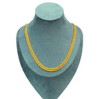 Luxueux collier cravache de cheval en or véritable 24 carats 9999 pour patron