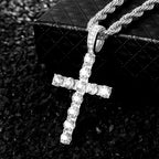 Quartz Watch Set Gift Box Cuban Necklace Bracelet