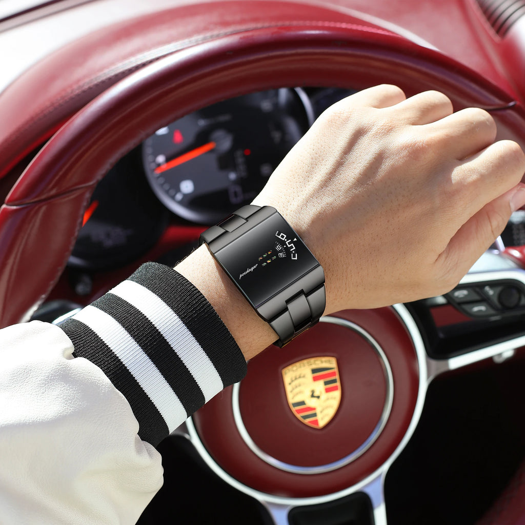 Poedagar Brand Business Man Watch Waterproof Stain