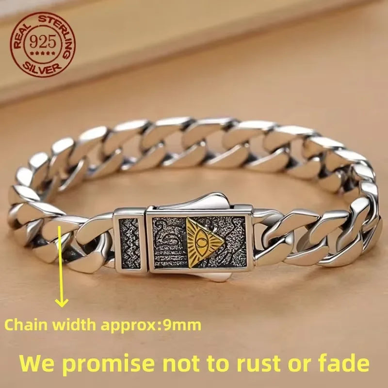 The hot-selling Horus Eye of God S925 Silver Cuban