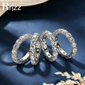Rrjzz 4MM Full Moissanite Wedding Eternity