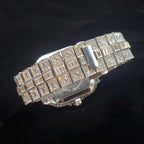 Luxury Diamond Watch for Men Hip Hop Style Bling Bling
