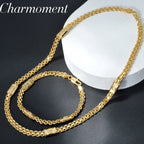 Italian Jewelry Set 18K Gold Plated Latest Design