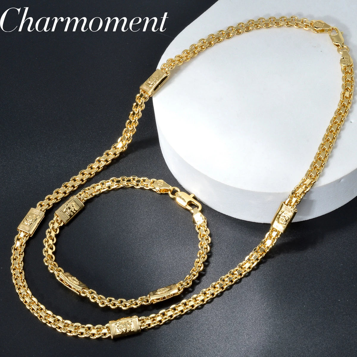 Italian Jewelry Set 18K Gold Plated Latest Design
