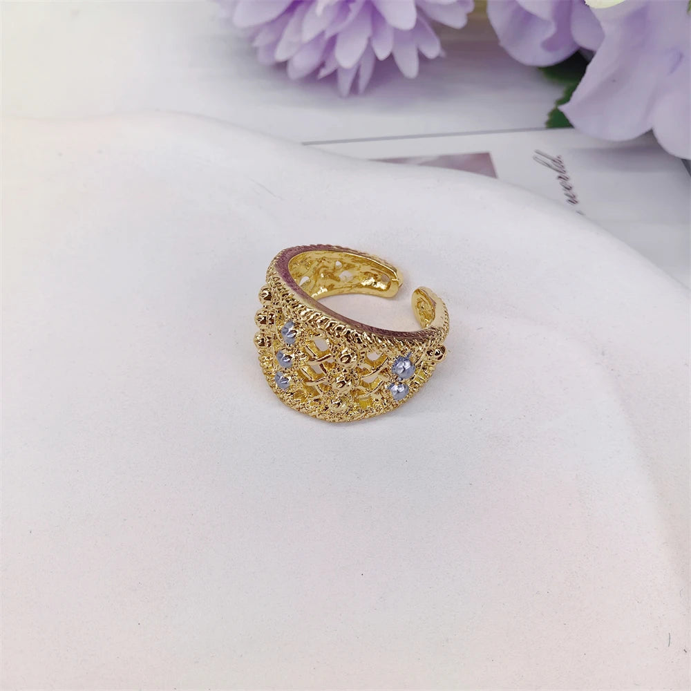 Dubai Women Jewelry Set Classic Design 18k Gold