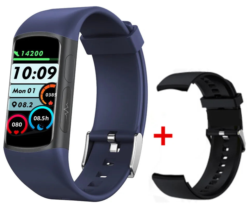 Smart Watch H8 Bracelet | Premium Jewelry - Gold Plated - Dual Strap 1