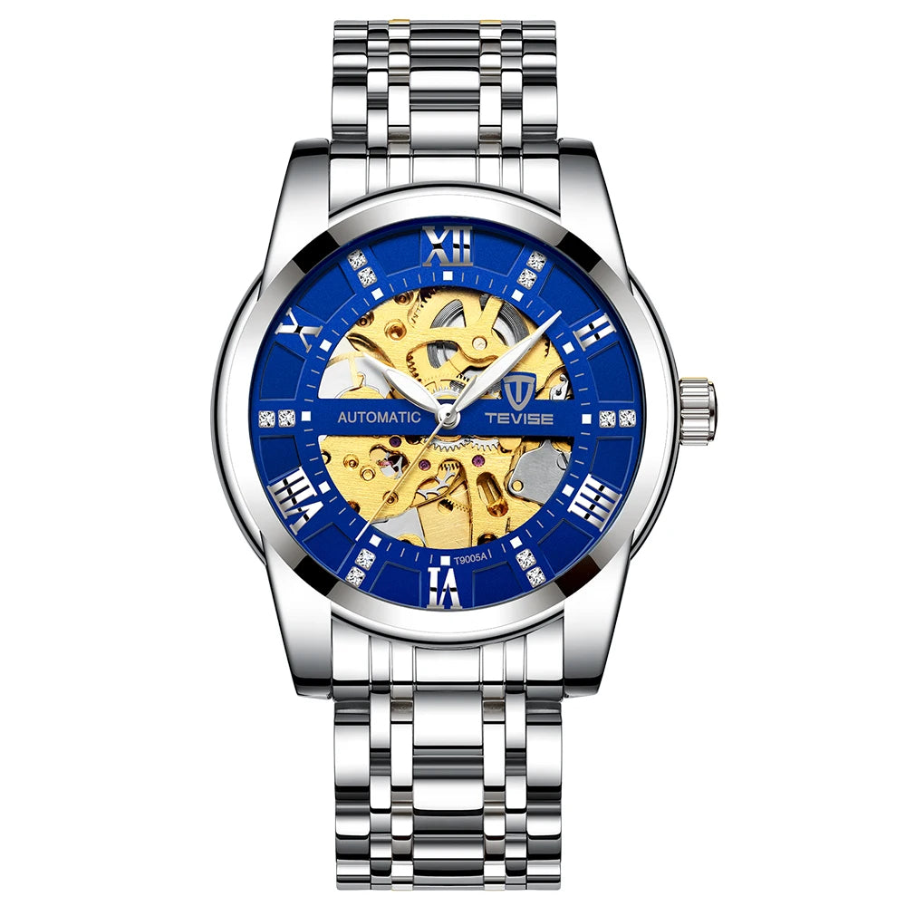 Tevise  Men Automatic Mechanical Wrist Watch Luxur.