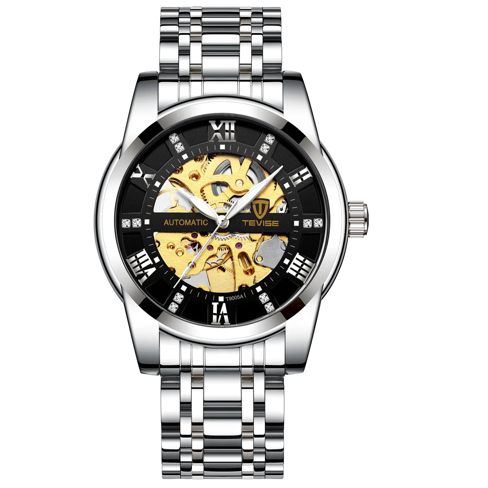 Tevise  Men Automatic Mechanical Wrist Watch Luxur.