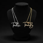 Duoying Zirconia Initial Letters Necklaces Women