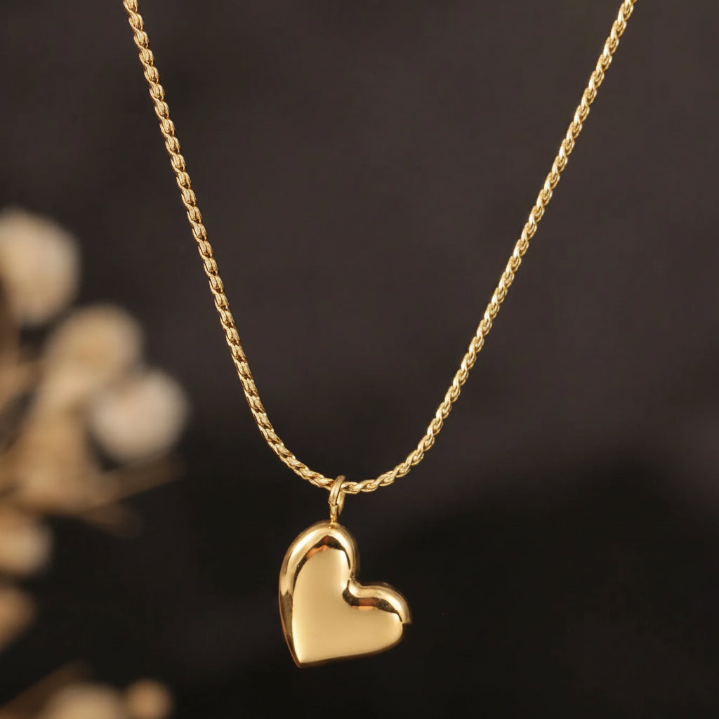 1pc 18K Gold-Tone Minimalist Stainless Steel Curved