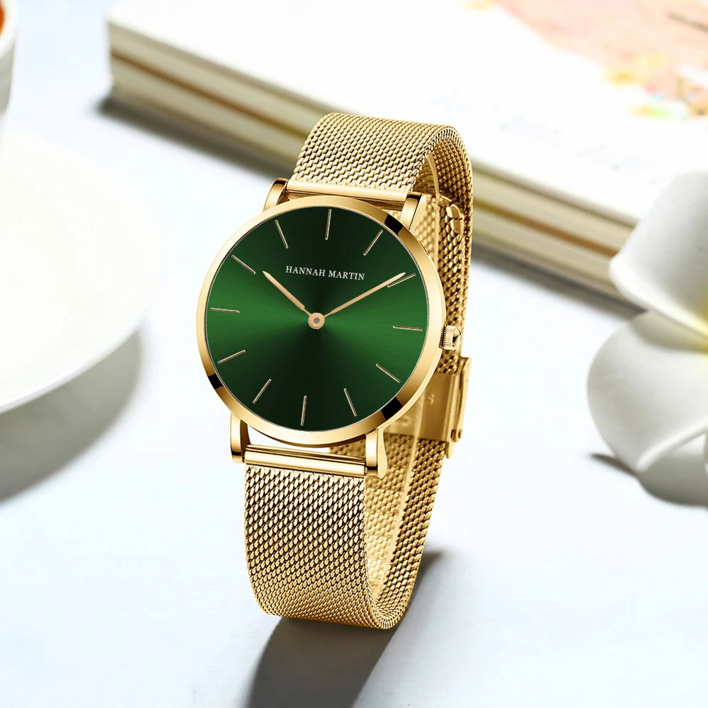 2023 New Women Bracelet Watch 1 Set Japan Quartz
