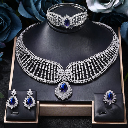 2023 New Dubai 4-Piece Jewelry Set Angel Design