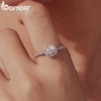 BAMOER 0.5-3.5CT Moissanite Necklace Stud Earrings 925