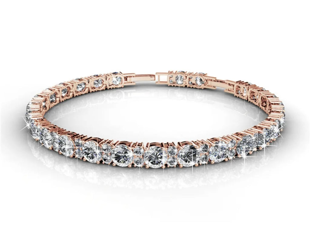 Daisini Tennis Bracelet Embellished with Premium