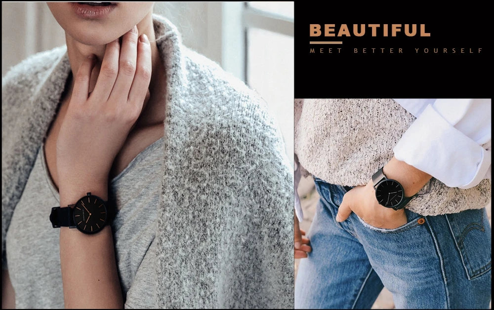 2023 New Women Bracelet Watch 1 Set Japan Quartz.