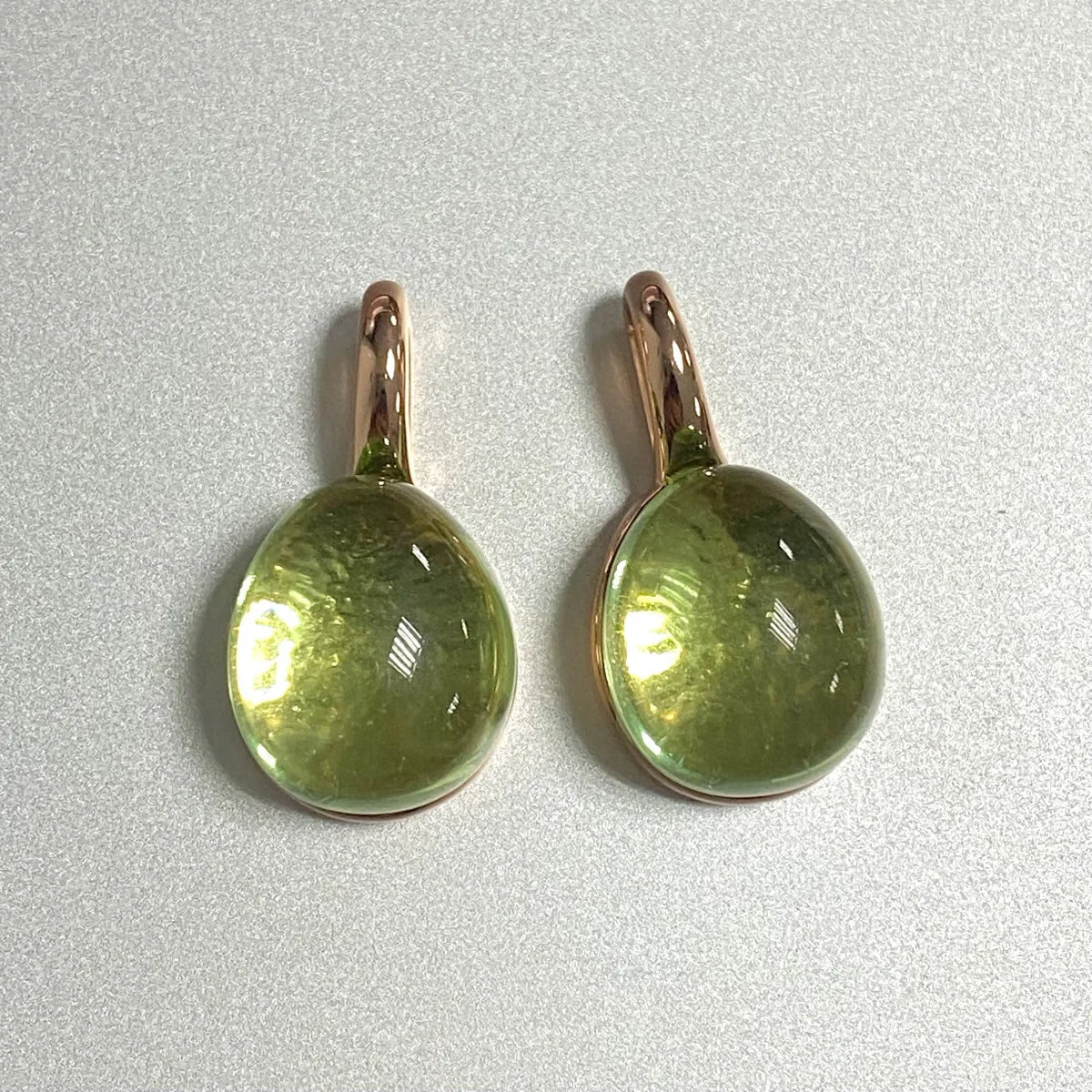 Women  Classic Waterdrop Earrings Simple Gold