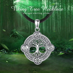 Eudora 925 Sterling Silver Tree of Life Necklace.