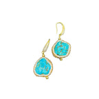 Raw Unique Irregular Turquoise Crystal Jewelry