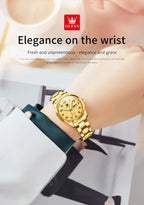 Olevs 5567 Women's Quartz Watches Simple Elegant.