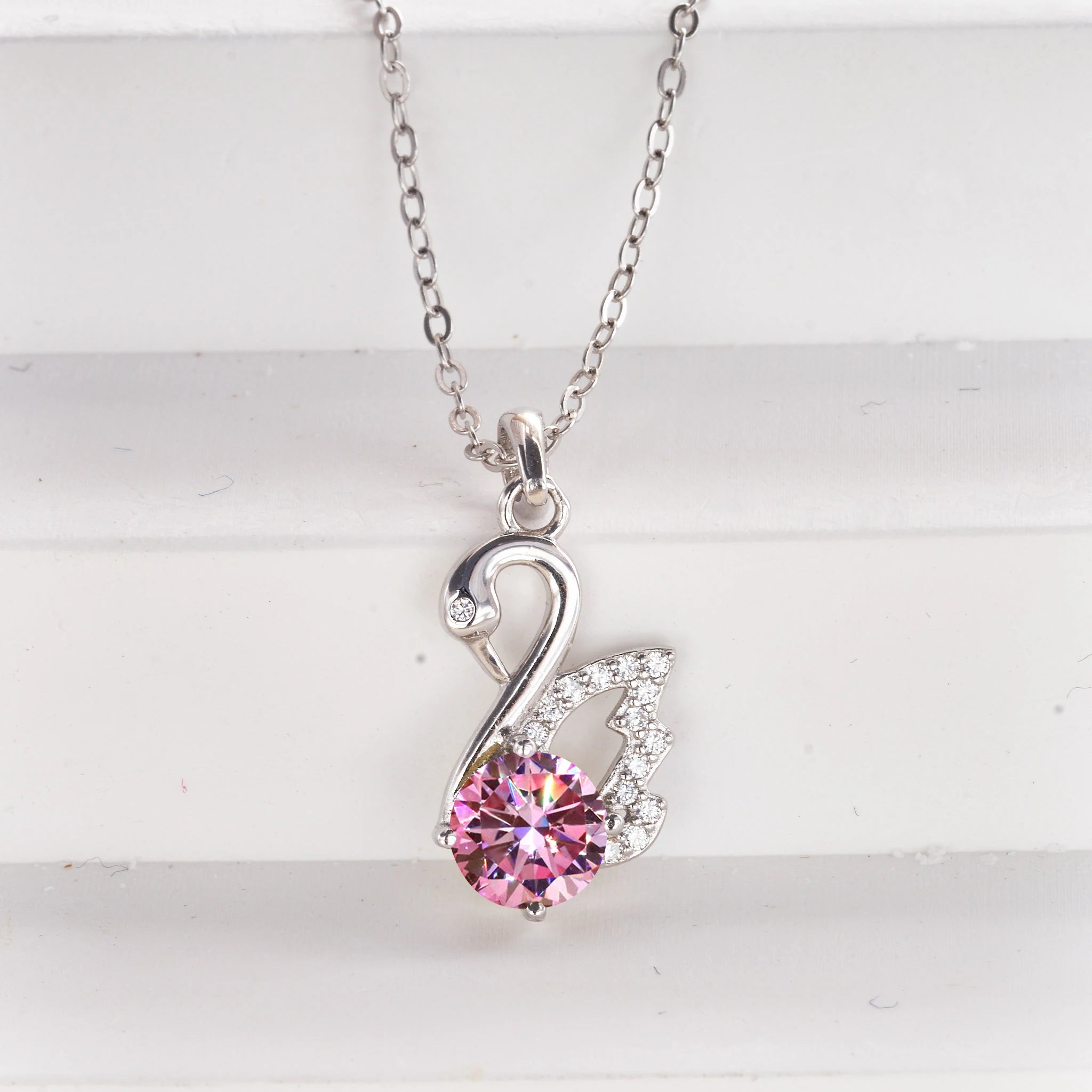 Real Moissanite Necklace 1CT 925 Sterling Silver
