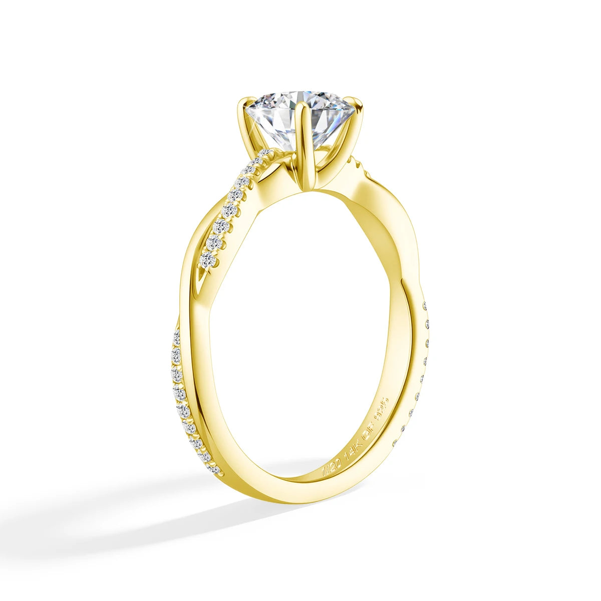 Sdoou Luxury 2pcs 14K Gold Filled Twisted Double