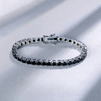 EUREKA  Hip Hop Tennis Bracelet Zirconia Copper