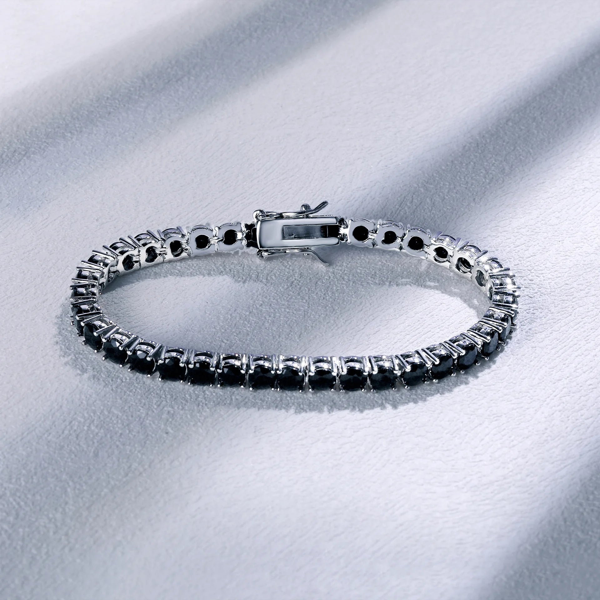 EUREKA  Hip Hop Tennis Bracelet Zirconia Copper
