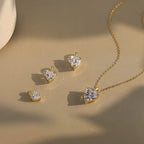 Rinntin Moissanite Diamond Heart Pendant 1-4CT