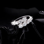 MODIAN 925 Sterling Silver Classic Luxury Round CZ
