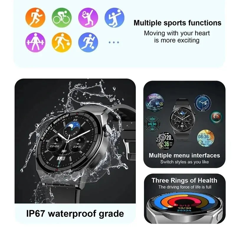 For Watch Series 5 Smart Watch Men Women HDScreen