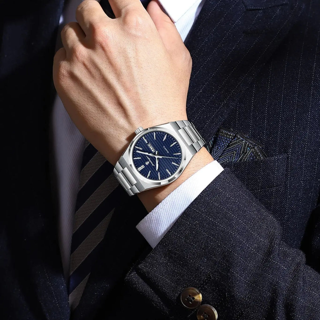 Poedagar Original Luxury Men Clock Waterproof