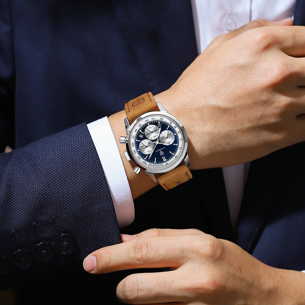 POEDAGAR Top Brand Men's Quartz Watch Waterproof