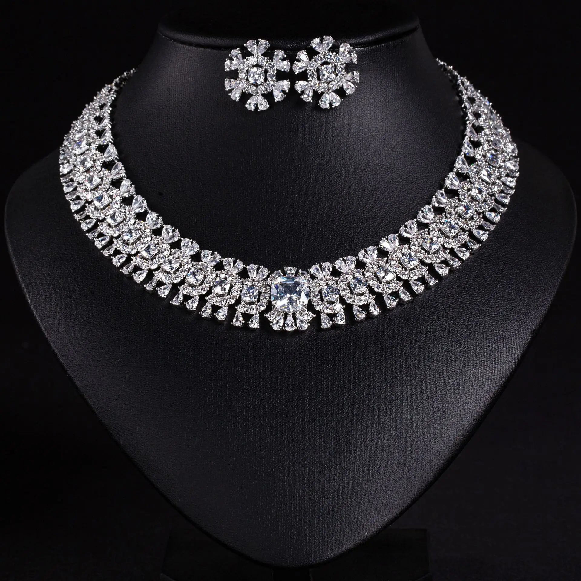 Sparkling Colourful Niche Delicate Flower Jeweller.