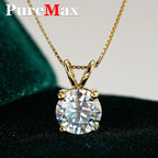PureMax 1ct 2ct 3ct D Color VVS1 Moissanite Diamond