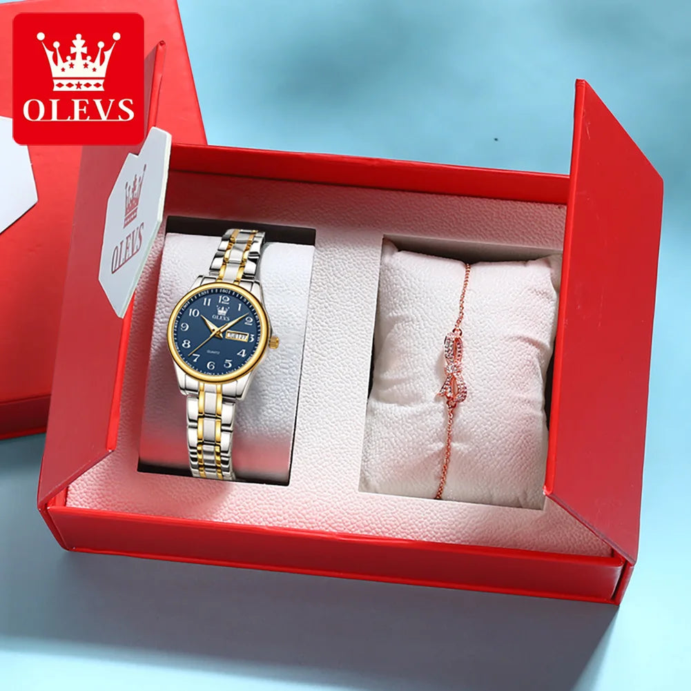 Olevs 5567 Women's Quartz Watches Simple Elegant.