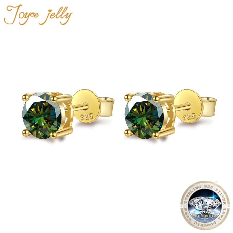 JoyceJelly Four Prong 2-4ct VVS D Color Moissanite