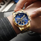 [4 montres à quartz d'affaires] Grand cadran tendance