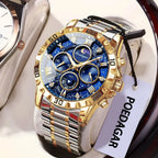 Poedagar Luxury Man Watch Waterproof Luminous.