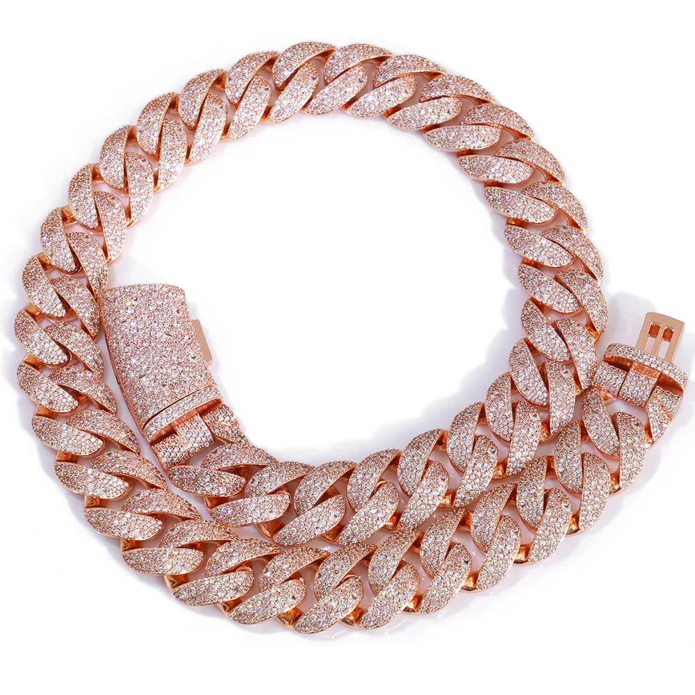 Eskeem Luxury Curved Flip Buckle Rose Gold Plated