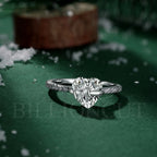 NEW 925 Sterling Silver Romantic Heart Bow Ring