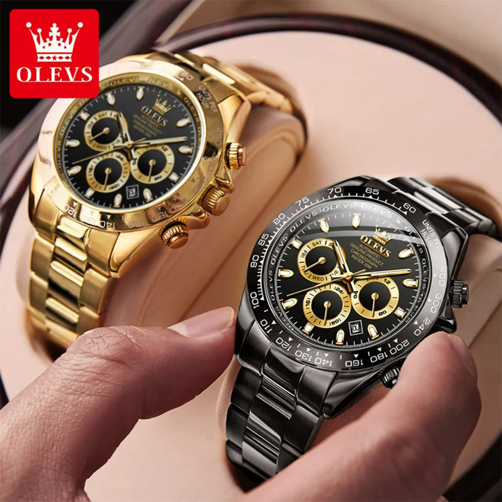Olevs 6638 Fashion Men's Original Automatic Mechan