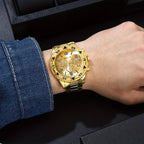 [4 montres à quartz d'affaires] Grand cadran tendance