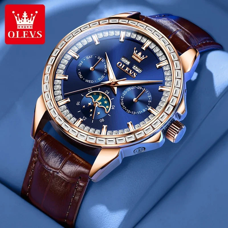 Olevs 6695 NEW Men's Watches Full Multifunctional