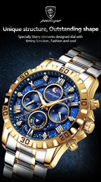 Poedagar Luxury Man Watch Waterproof Luminous.