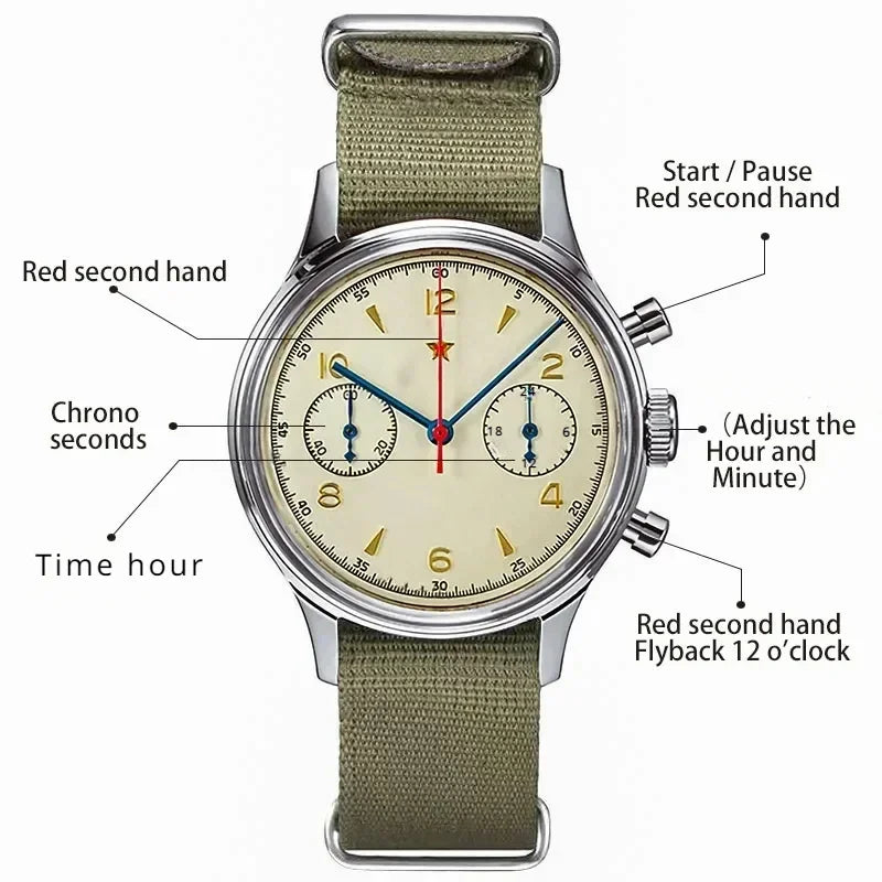 Men's watches 1963 pilot automatic watch 42mm