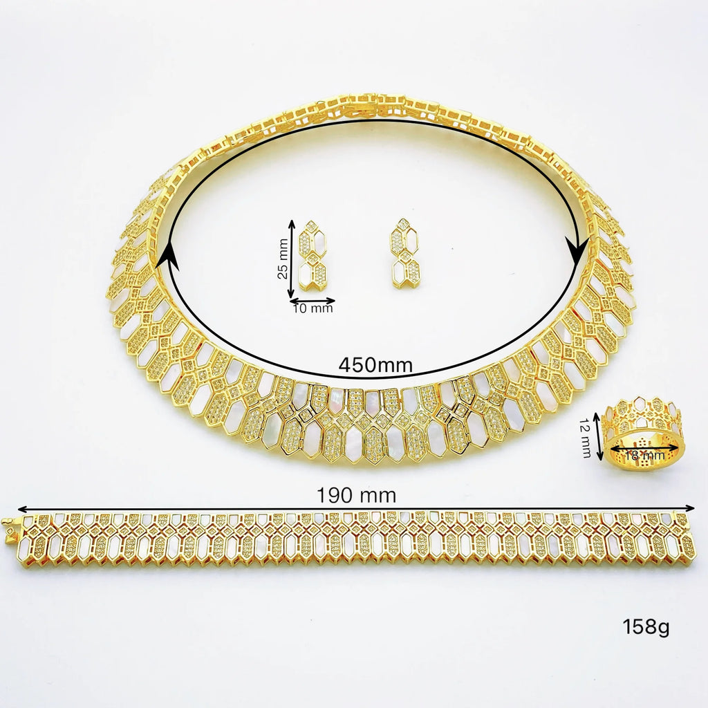 HOT  Jewelry Sets For Woman Wedding Parties Jewell.